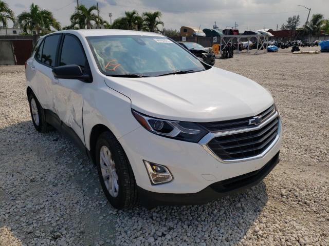 Photo 1 from auction – 2021 CHEVROLET EQUINOX LS with VIN 3GNAXHEV2MS172605