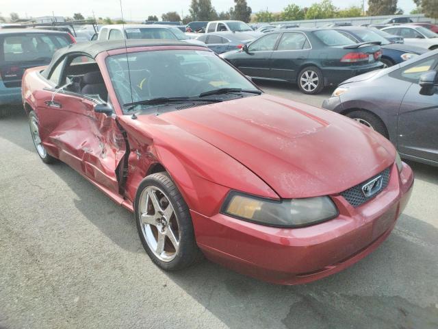 FORD MUSTANG 2003 with VIN 1FAFP444X3F322713 - Photo from auction