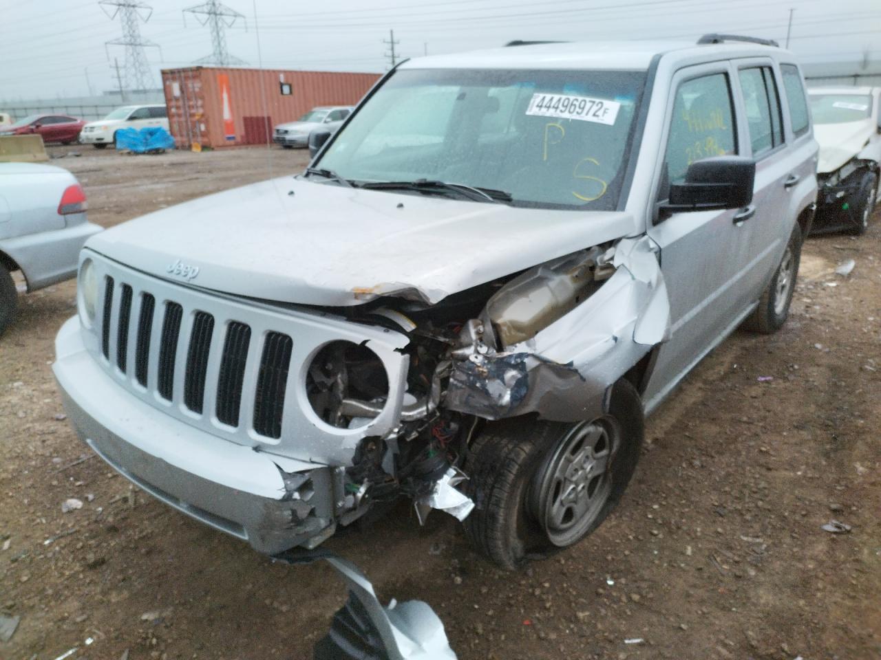 Photo 2 from auction – 2010 JEEP PATRIOT SP with VIN 1J4NT2GA3AD653286