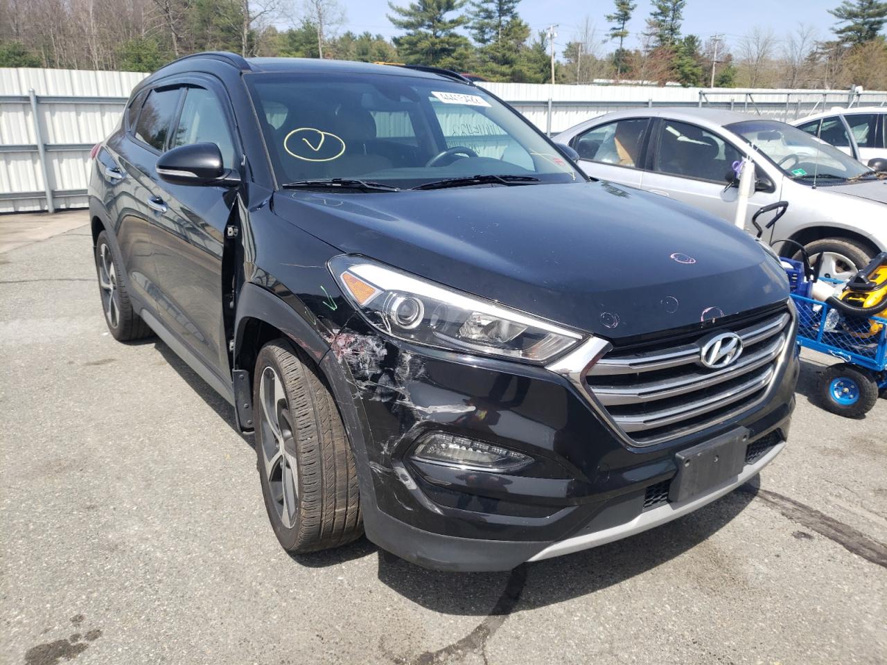 HYUNDAI TUCSON LIM 2017 with VIN KM8J3CA20HU293220 - Photo from auction