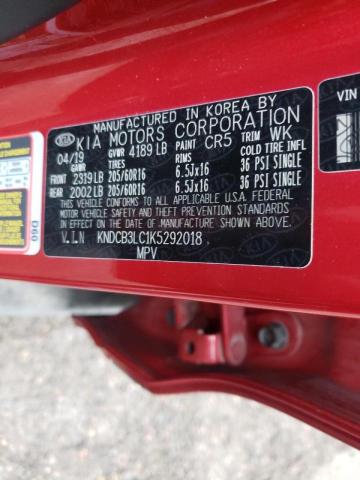 Photo 10 from auction – 2019 KIA NIRO FE with VIN KNDCB3LC1K5292018
