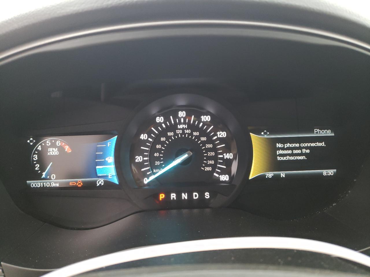 Photo 8 from auction – 2018 FORD FUSION SE with VIN 3FA6P0HD2JR229249