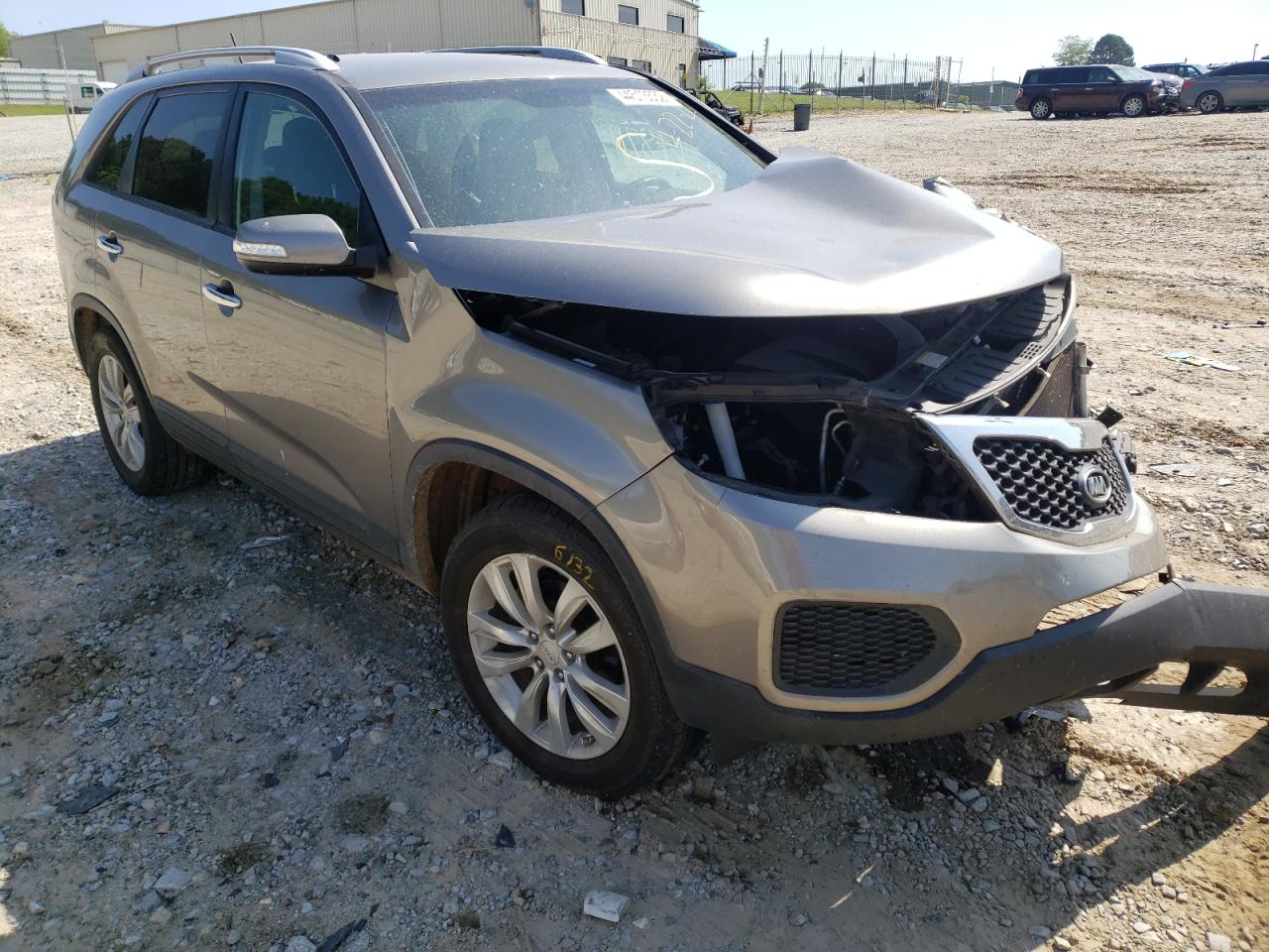KIA SORENTO BA 2011 with VIN 5XYKT4A29BG177036 - Photo from auction