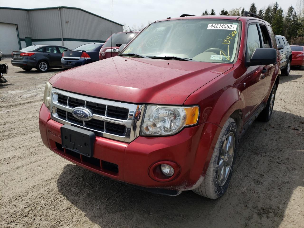 Photo 2 from auction – 2008 FORD ESCAPE XLT with VIN 1FMCU93108KB34741