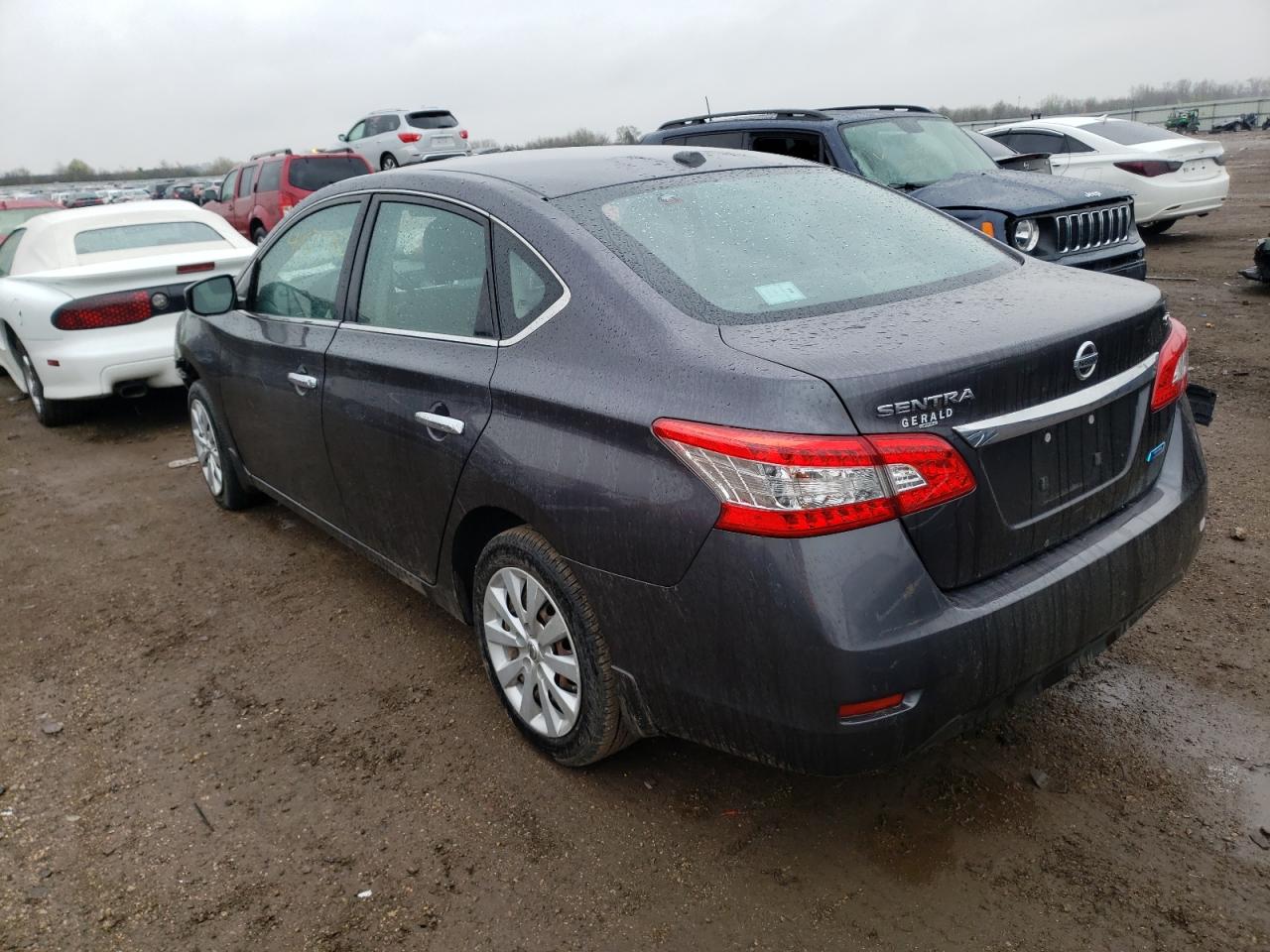 Photo 3 from auction – 2014 NISSAN SENTRA S with VIN 3N1AB7AP7EY235210
