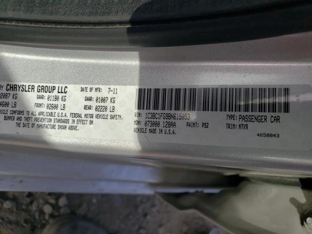 Photo 10 from auction – 2011 CHRYSLER 200 TOURIN with VIN 1C3BC1FG9BN615053
