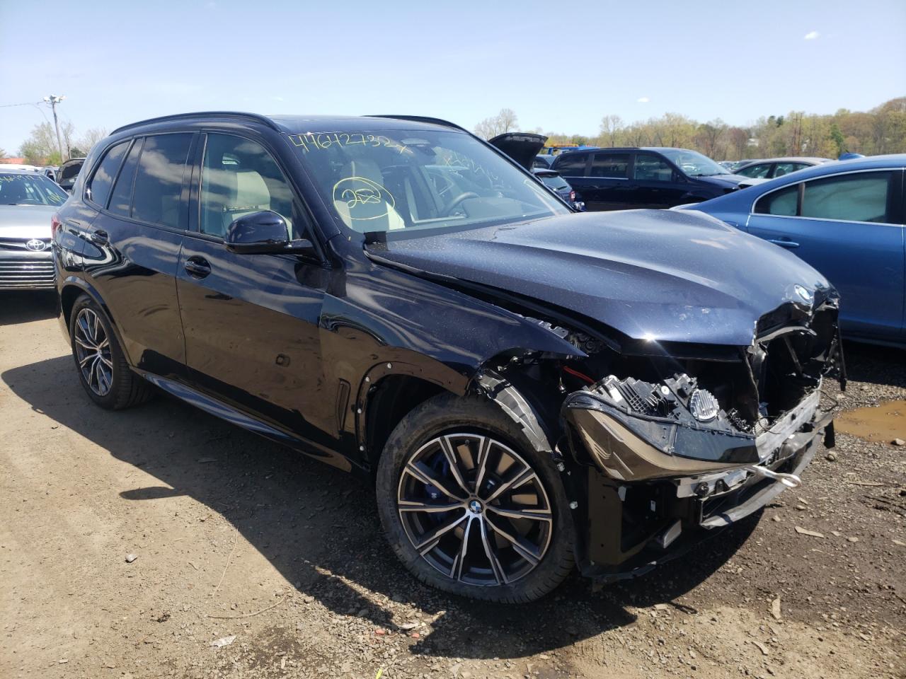 BMW X5 XDRIVE4 2021 with VIN 5UXTA6C03M9H44705 - Photo from auction