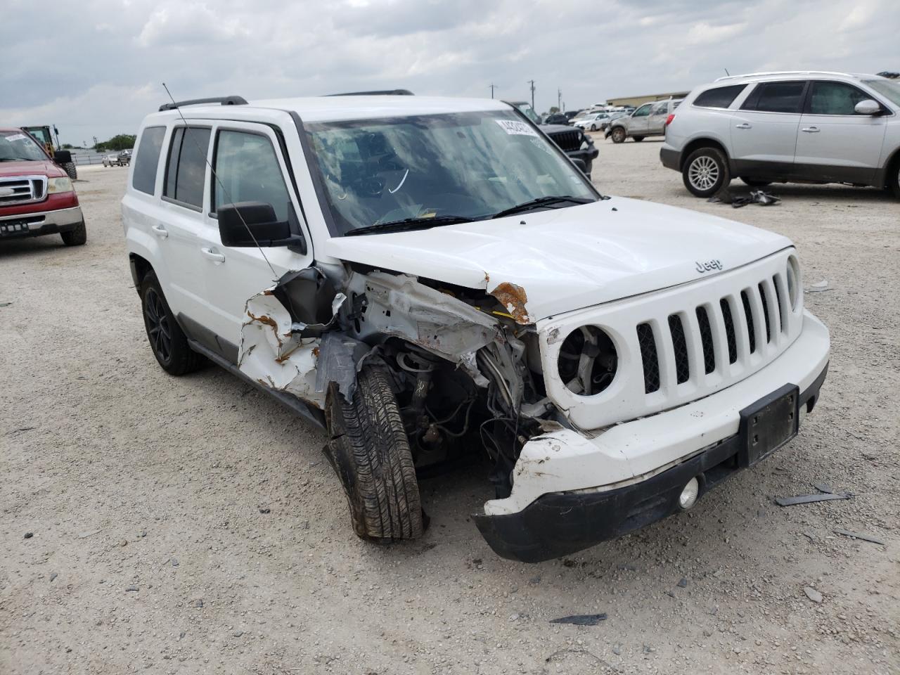 JEEP PATRIOT SP 2017 with VIN 1C4NJPBB2HD121160 - Photo from auction