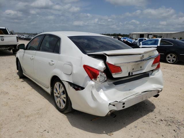 Photo 5 from auction – 2012 TOYOTA AVALON BAS with VIN 4T1BK3DB8CU463013