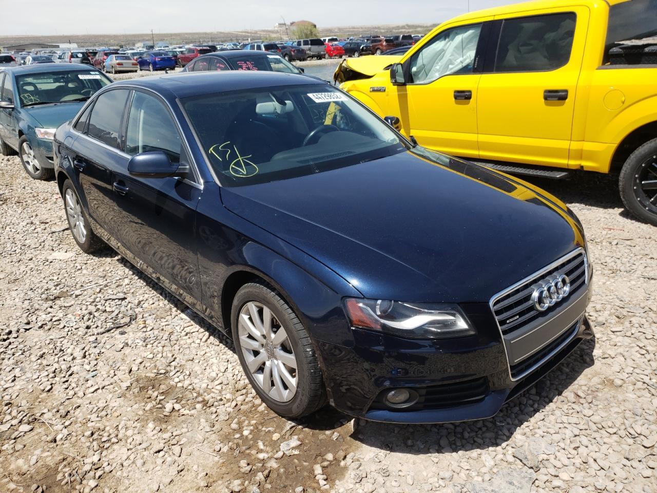 Photo 1 from auction – 2010 AUDI A4 PREMIUM with VIN WAUFFAFL0AN050639