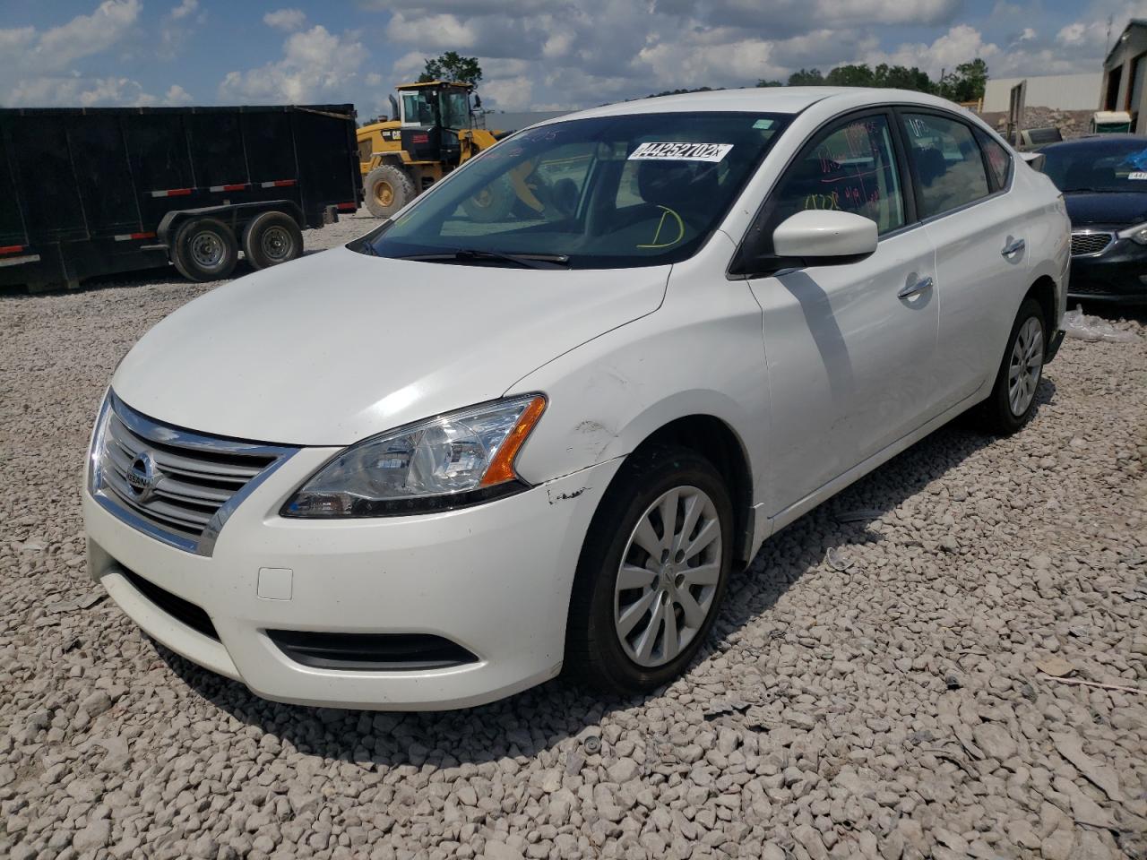 Photo 2 from auction – 2014 NISSAN SENTRA S with VIN 3N1AB7AP9EY304432