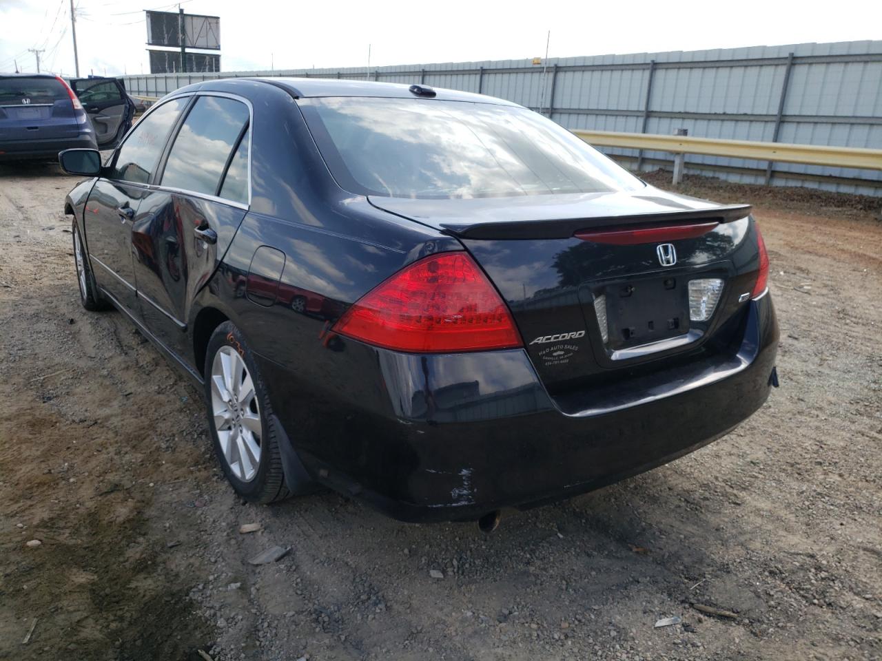 Photo 3 from auction – 2007 HONDA ACCORD with VIN 1HGCM66547A062126