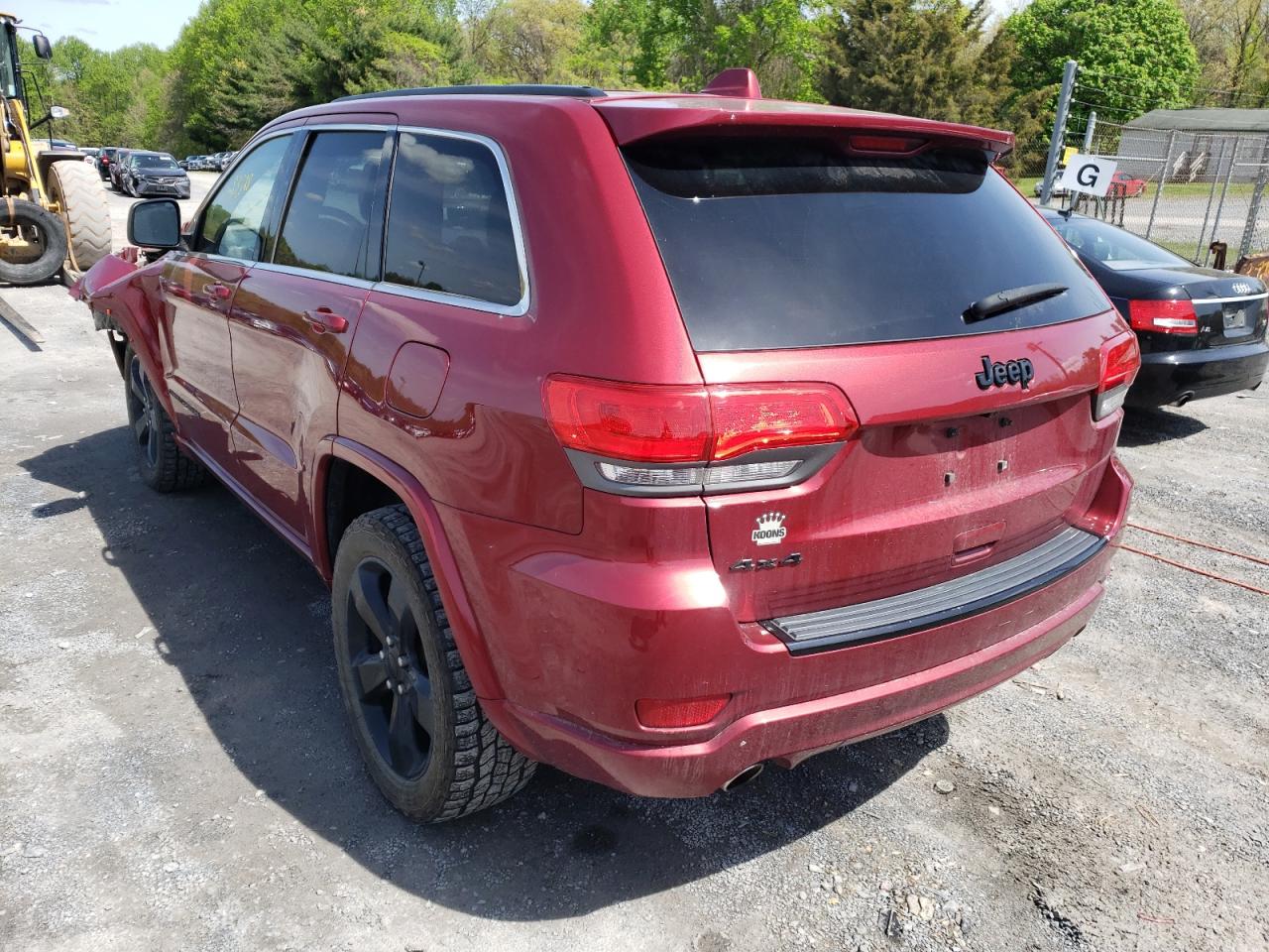 Photo 3 from auction – 2014 JEEP GRAND CHER with VIN 1C4RJFAG3EC527376