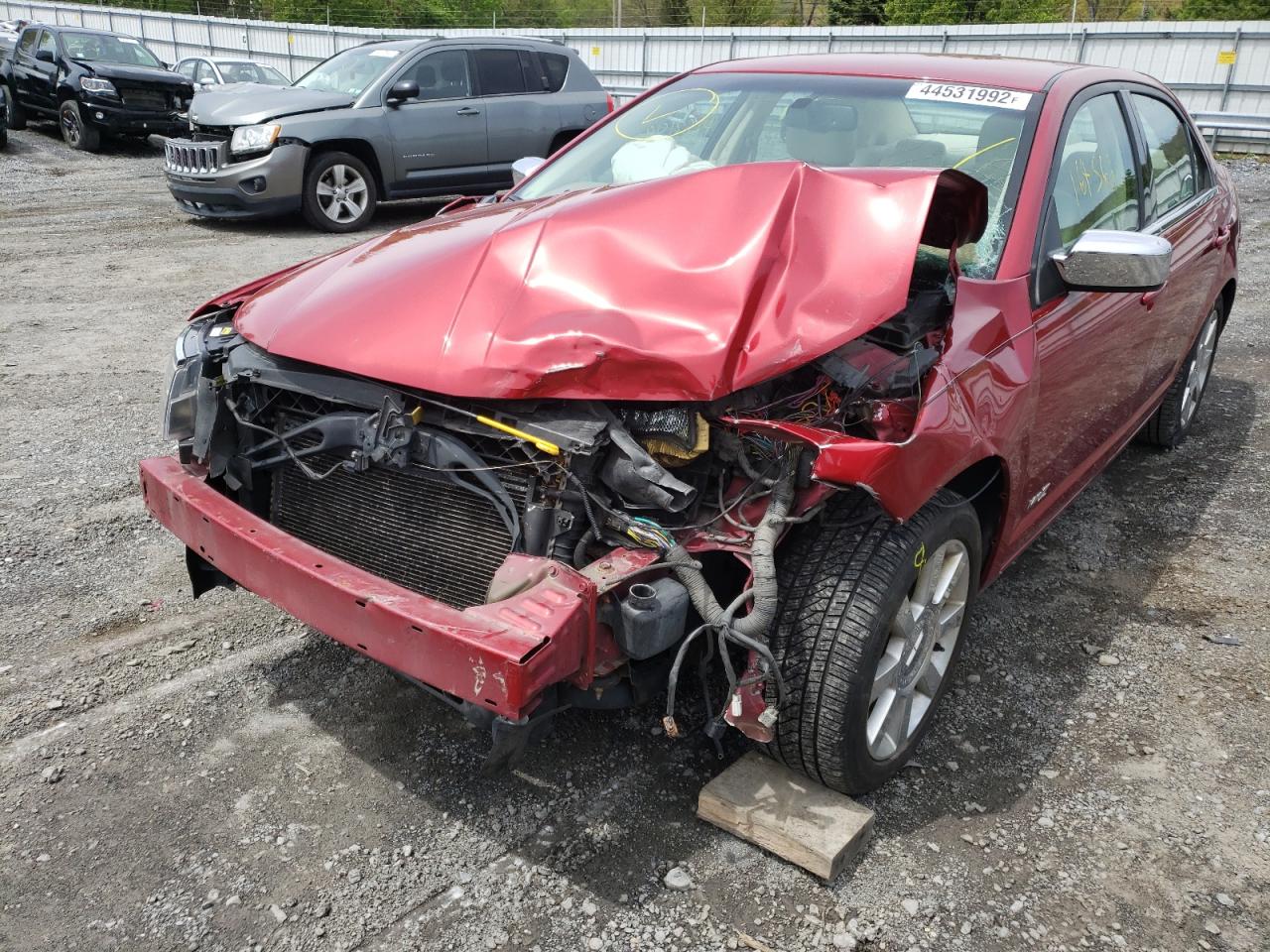 Photo 9 from auction – 2009 LINCOLN MKZ with VIN 3LNHM26T99R629947
