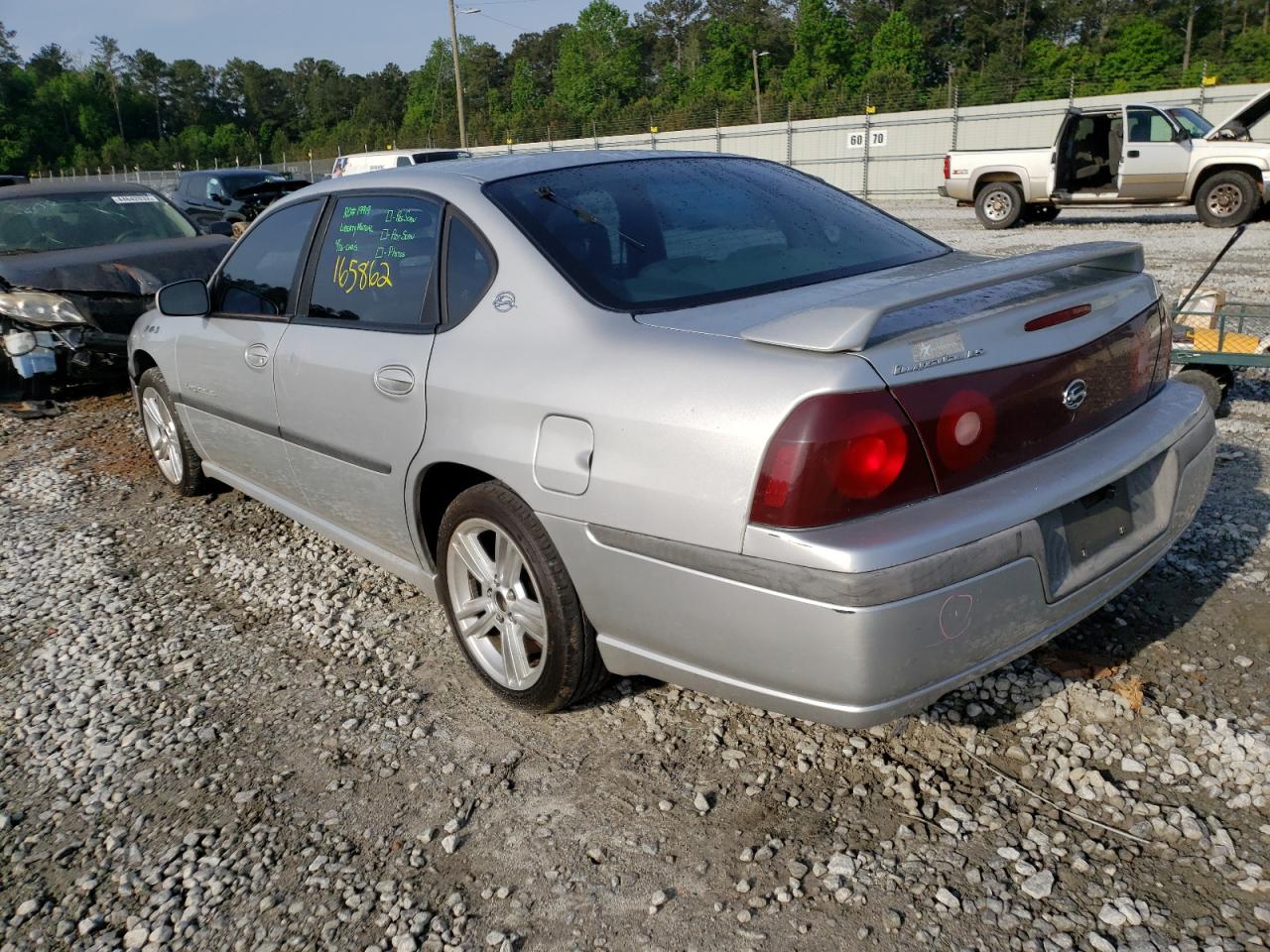 Photo 3 from auction – 2001 CHEVROLET IMPALA LS with VIN 2G1WH55K119144649