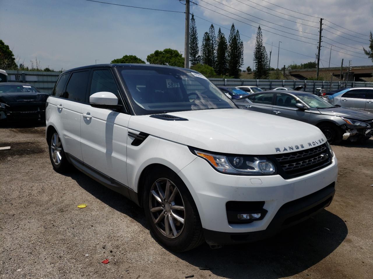 LAND ROVER RANGE ROVE 2017 with VIN SALWG2FV5HA175895 - Photo from auction