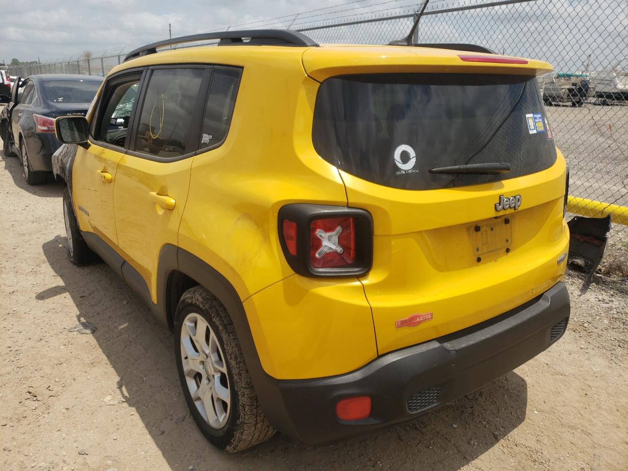Photo 3 from auction – 2017 JEEP RENEGADE L with VIN ZACCJABB0HPF71900