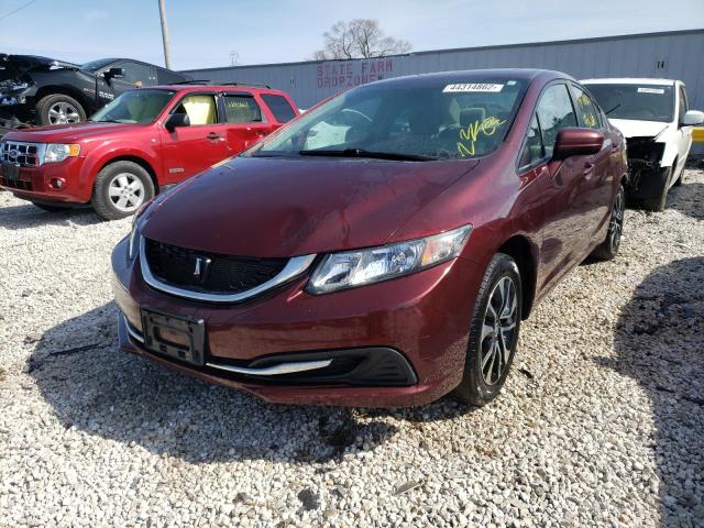 Photo 2 from auction – 2014 HONDA CIVIC EX with VIN 19XFB2F89EE060080