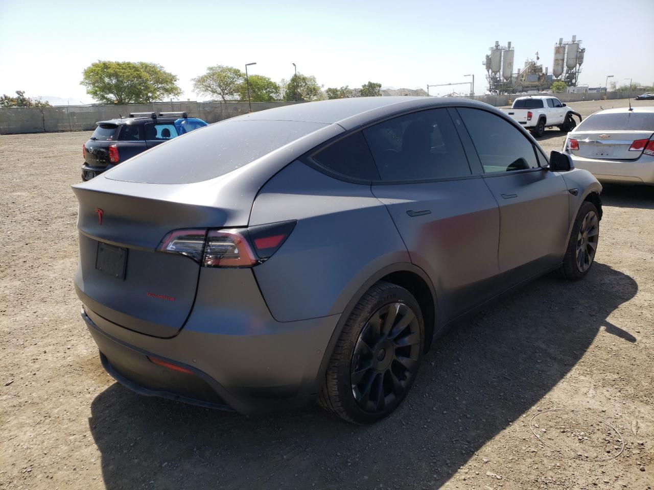Photo 4 from auction – 2021 TESLA MODEL Y with VIN 5YJYGDEE3MF246963