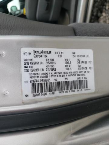 Photo 10 from auction – 2004 CHRYSLER TOWN & COU with VIN 2C8GP64L14R501765