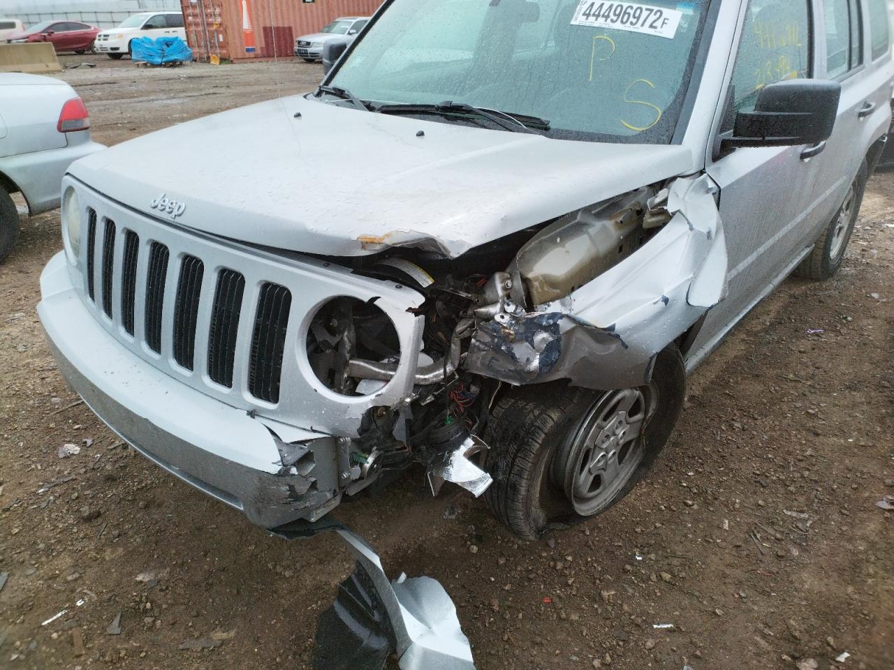 Photo 9 from auction – 2010 JEEP PATRIOT SP with VIN 1J4NT2GA3AD653286