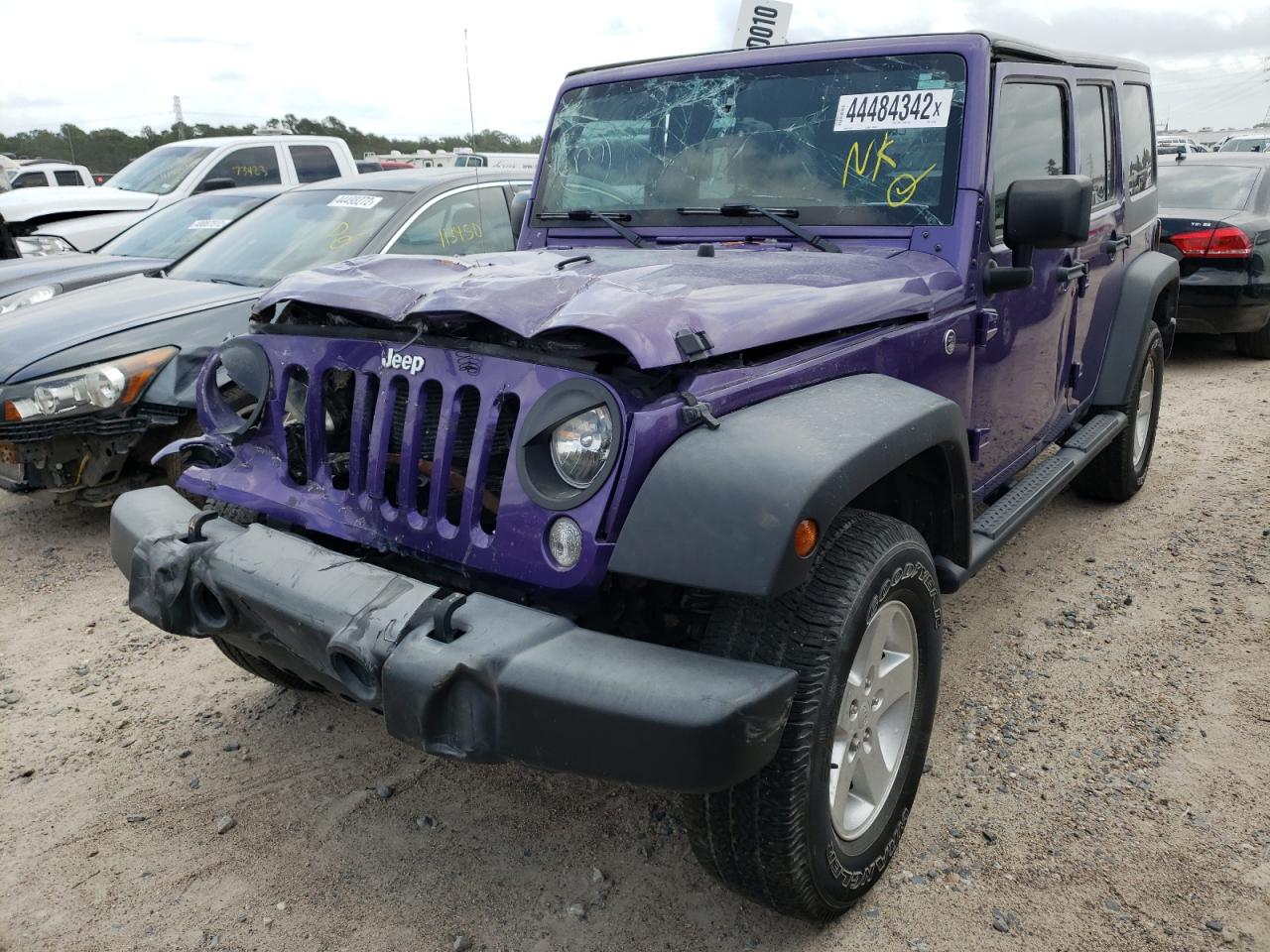 Photo 2 from auction – 2017 JEEP WRANGLER U with VIN 1C4BJWDG6HL617008
