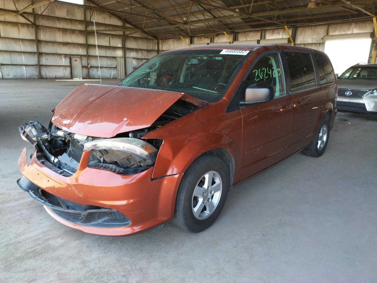 Photo 2 from auction – 2012 DODGE GRAND CARA with VIN 2C4RDGBG0CR218738