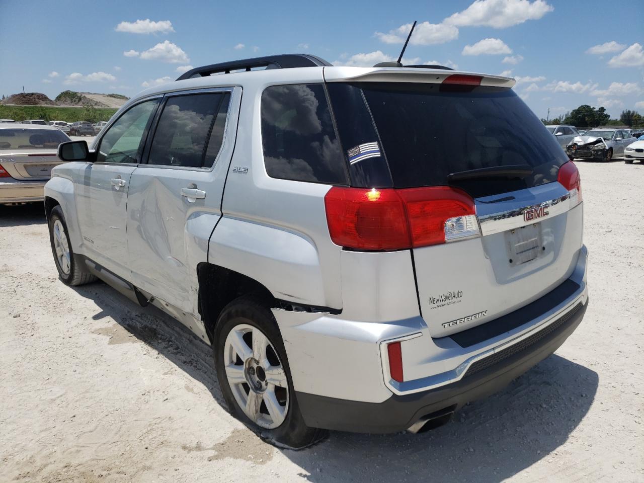 Photo 3 from auction – 2016 GMC TERRAIN SL with VIN 2GKFLNE3XG6114191
