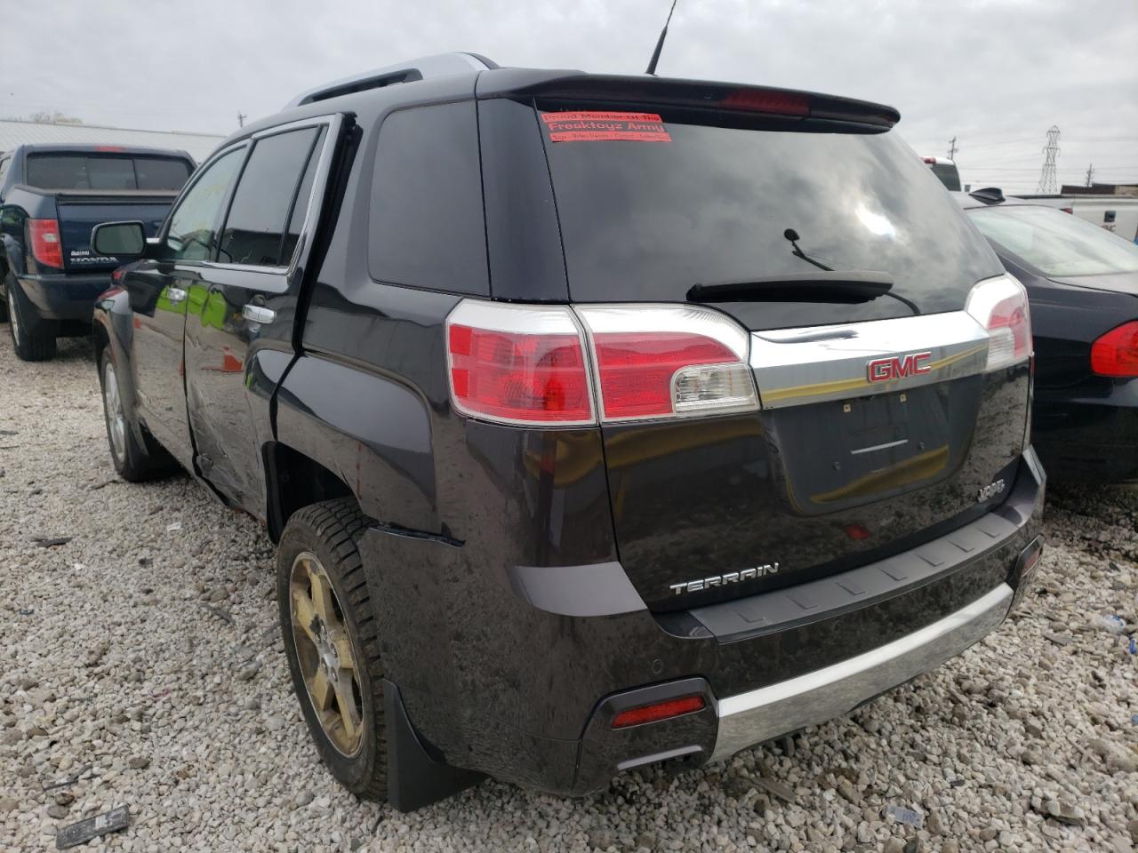 Photo 3 from auction – 2013 GMC TERRAIN DE with VIN 2GKALYEK5D6143208