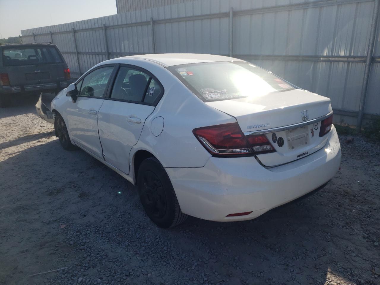 Photo 3 from auction – 2013 HONDA CIVIC LX with VIN 19XFB2F5XDE267162