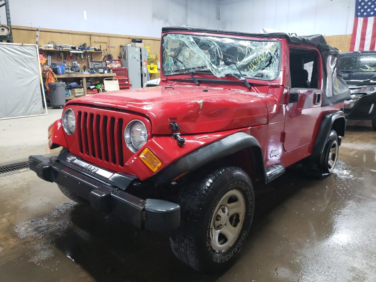 Photo 2 from auction – 2005 JEEP WRANGLER / with VIN 1J4FA29195P364053