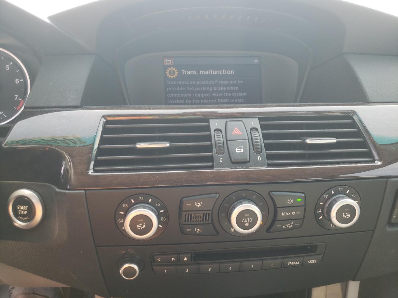 Photo 9 from auction – 2010 BMW 535 I with VIN WBANW1C56AC168448