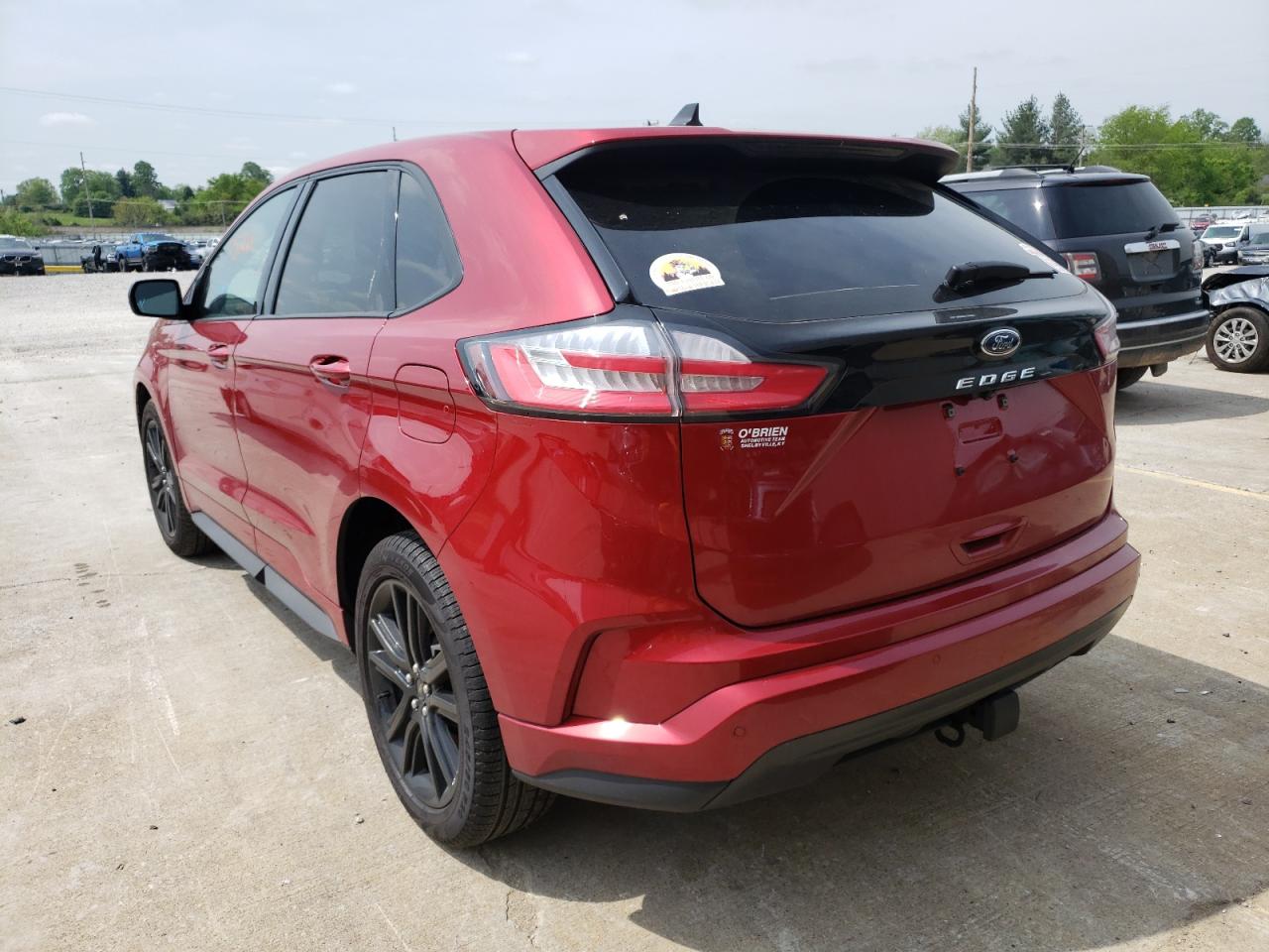 Photo 3 from auction – 2022 FORD EDGE SEL with VIN 2FMPK4J98NBA01086