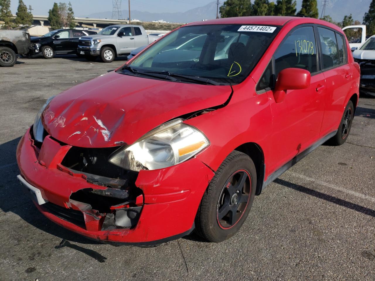 Photo 2 from auction – 2012 NISSAN VERSA S with VIN 3N1BC1CP8CK298330
