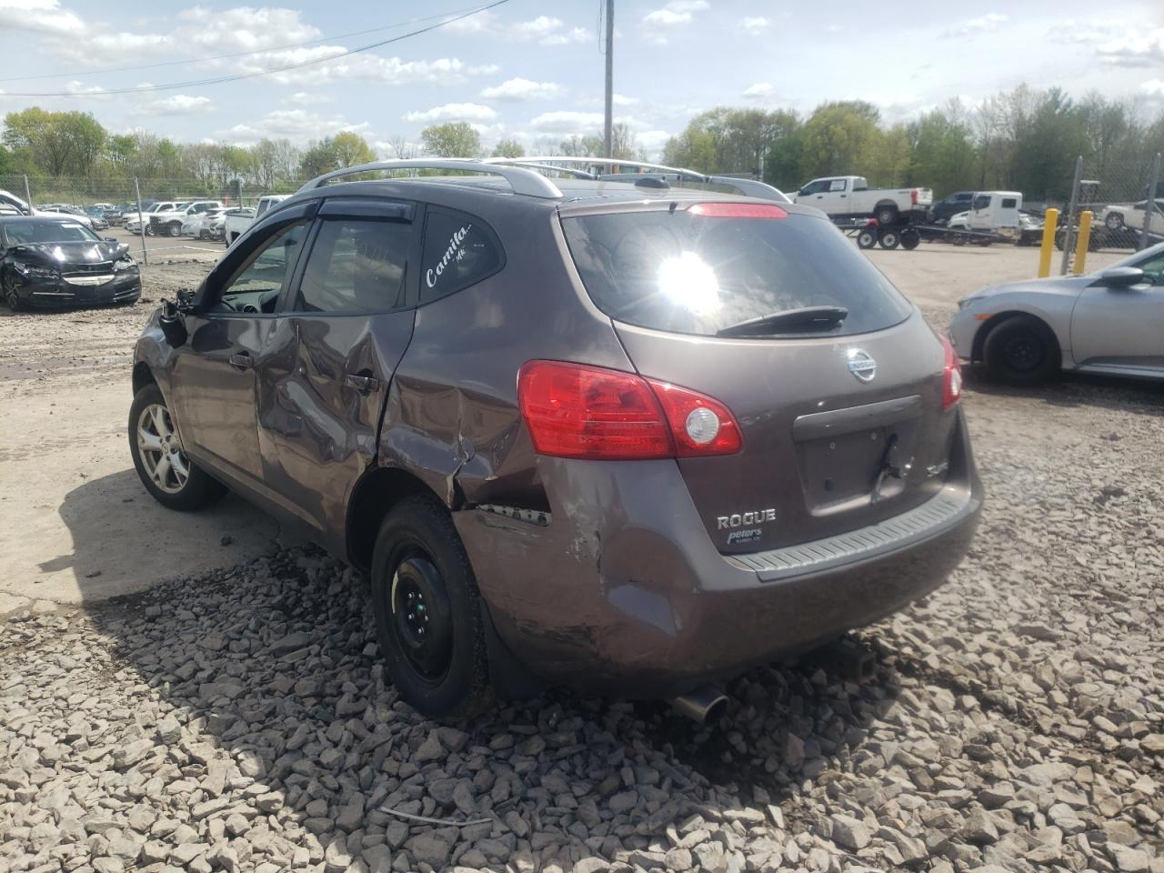 Photo 3 from auction – 2008 NISSAN ROGUE with VIN JN8AS58V48W134146