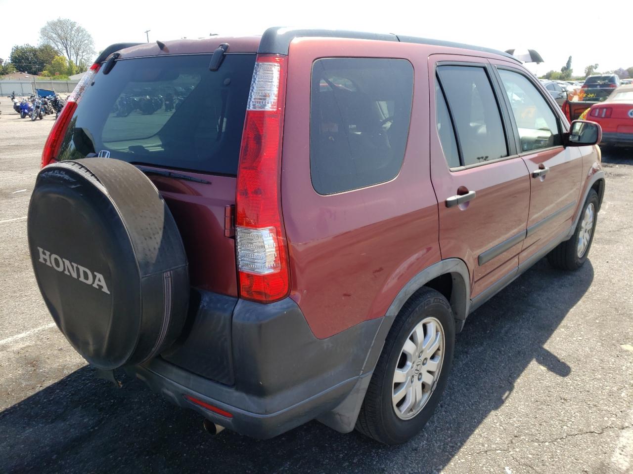 Photo 4 from auction – 2006 HONDA CR-V EX with VIN JHLRD68866C022362