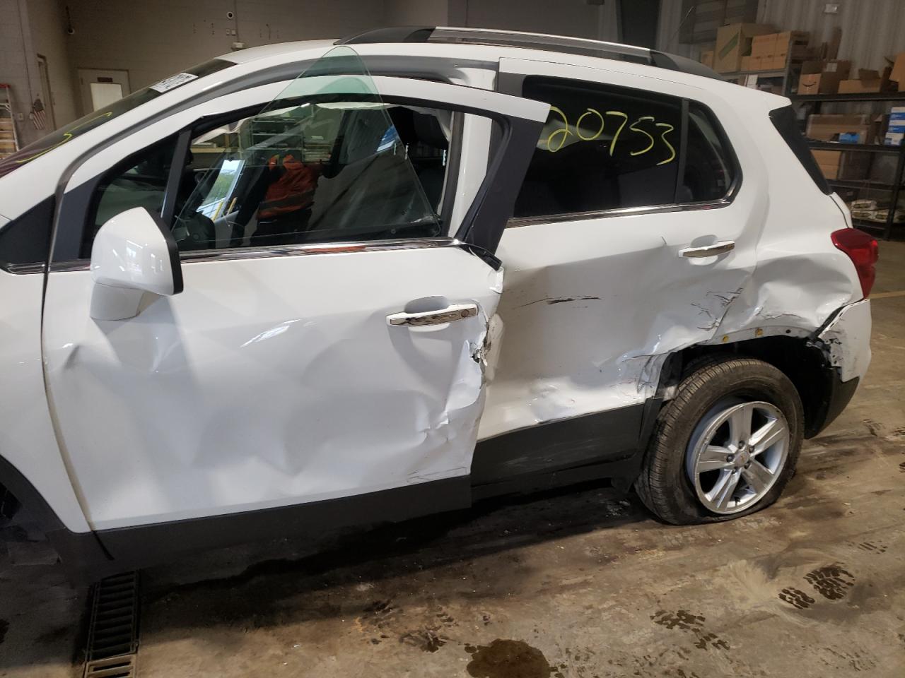 Photo 9 from auction – 2019 CHEVROLET TRAX 1LT with VIN KL7CJLSB4KB910331