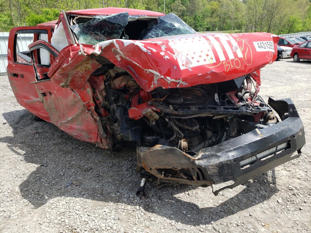 RAM 1500 ST 2015 with VIN 1C6RR7KGXFS538788 - Photo from auction