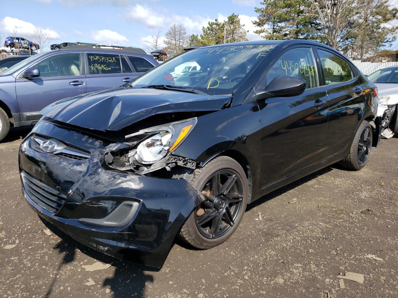 Photo 2 from auction – 2012 HYUNDAI ACCENT GLS with VIN KMHCT4AE0CU222293
