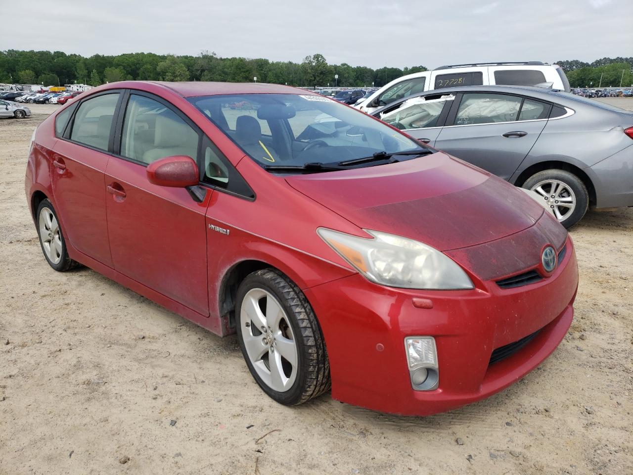 TOYOTA PRIUS 2011 with VIN JTDKN3DU1B0260693 - Photo from auction