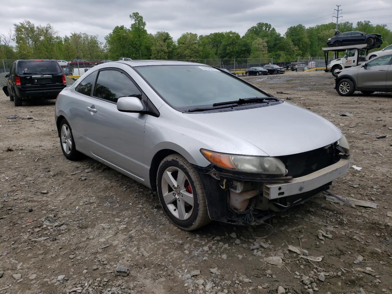 HONDA CIVIC EX 2007 with VIN 2HGFG11857H547756 - Photo from auction