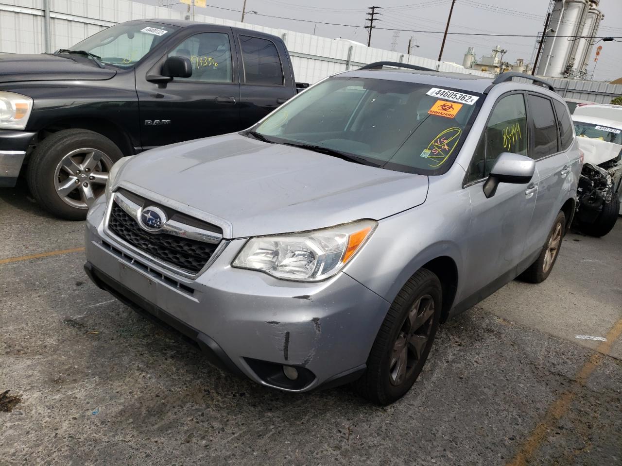 Photo 2 from auction – 2014 SUBARU FORESTER 2 with VIN JF2SJAHC2EH455727
