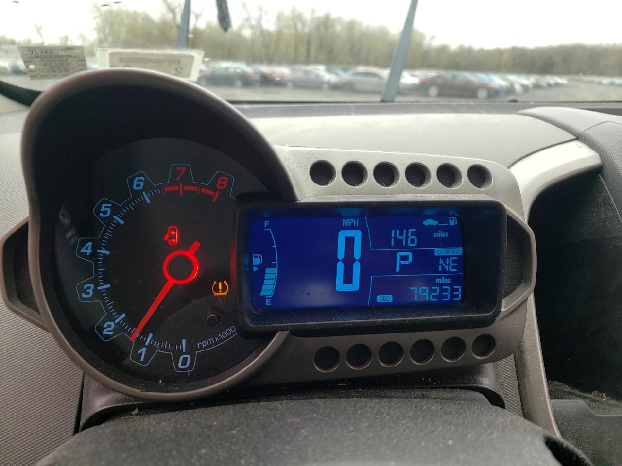 Photo 8 from auction – 2013 CHEVROLET SONIC LT with VIN 1G1JC5SB3D4227133