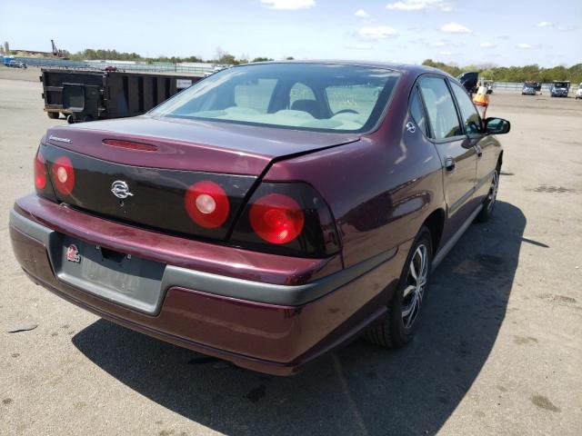 Photo 4 from auction – 2004 CHEVROLET IMPALA with VIN 2G1WF52EX49216778