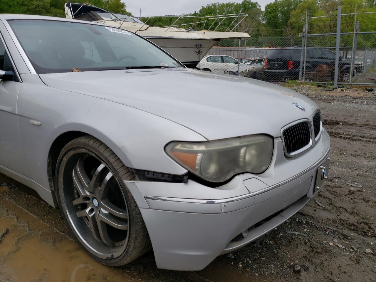 Photo 9 from auction – 2004 BMW 745 LI with VIN WBAGN63414DS48254