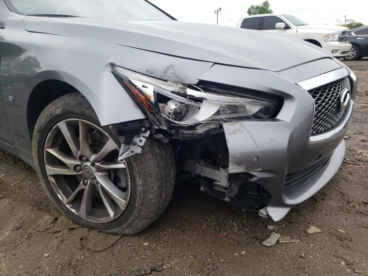 Photo 9 from auction – 2015 INFINITI Q50 BASE with VIN JN1BV7AR4FM422339