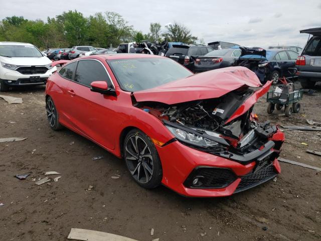 HONDA CIVIC SI 2018 with VIN 2HGFC3A50JH758044 - Photo from auction