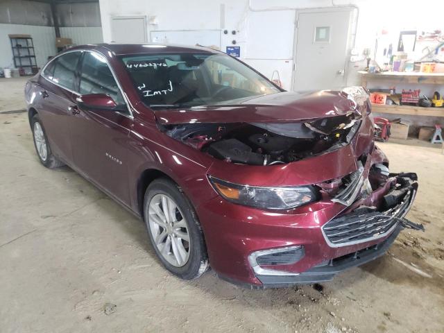CHEVROLET MALIBU LT 2016 with VIN 1G1ZE5ST5GF327507 - Photo from auction