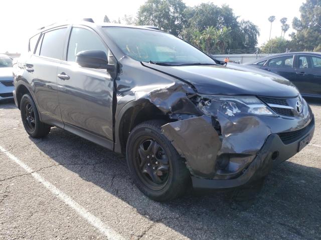 TOYOTA RAV4 LE 2015 with VIN 2T3ZFREV2FW230898 - Photo from auction