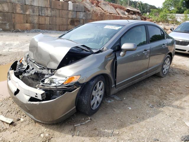 Photo 2 from auction – 2008 HONDA CIVIC LX with VIN 2HGFA16548H343872